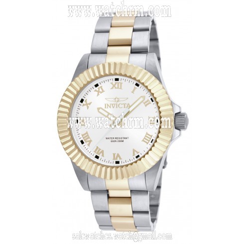 Invicta Pro Diver White Dial Two-tone Men's Watch 16740