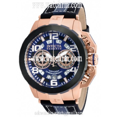 Invicta Reserve Blue Dial Men's Chronograph Watch 20491