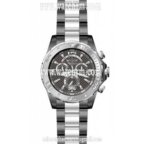 Invicta Reserve Chronograph Black Dial Two-tone Men's Watch 14053