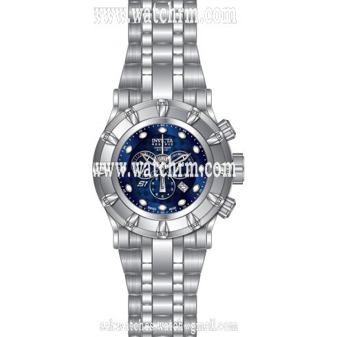 Invicta Reserve Chronograph Blue Dial Stainless Steel Men's Watch 16759