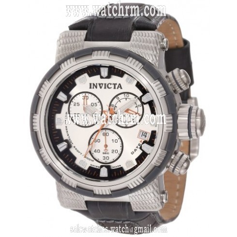 Invicta Reserve Chronograph Silver Dial Stainless Steel Men's Watch 11228