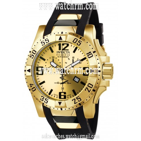 Invicta Reserve Excursion Chronograph Gold-tone Men's Watch 6267