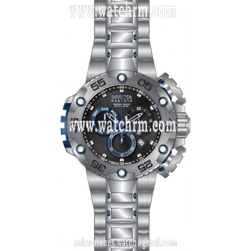 Invicta Reserve Excursion Multi-Function Black Dial Stainless Steel Men's Watch 21603