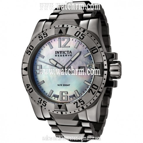 Invicta Reserve Mother of Pearl Dial Stainless Steel Men's Watch 0515