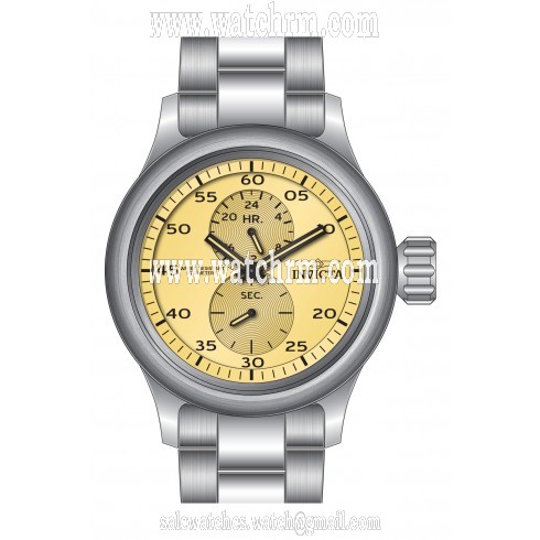 Invicta Russian Diver Ivory Dial Stainless Steel Men's Watch 19493
