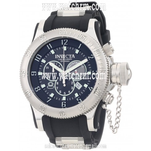 Invicta Russian Diver Offshore Chronograph Black Dial Men's Watch 0803