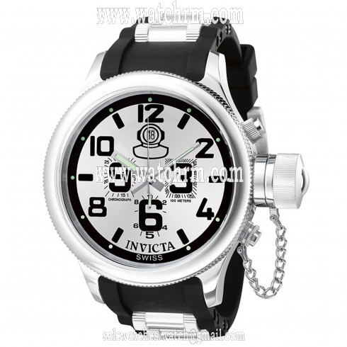 Invicta Russian Diver Silver Dial Men's Watch 0246