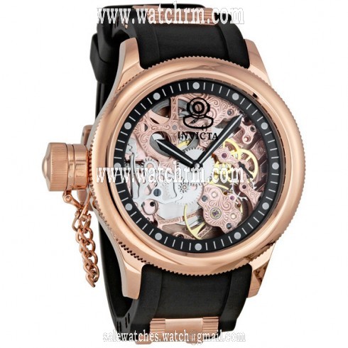 Invicta Russian Diver Skeleton Mechanical Men's Watch 1845