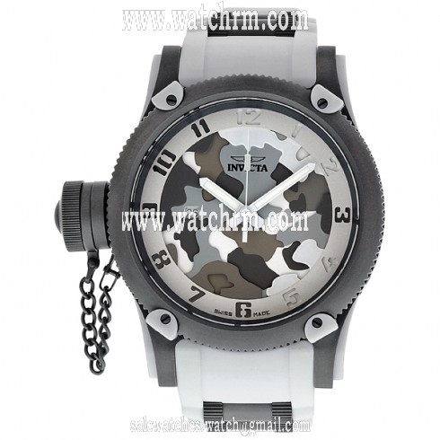 Invicta Russian Diver Special Ops White Camo Men's Watch 1200