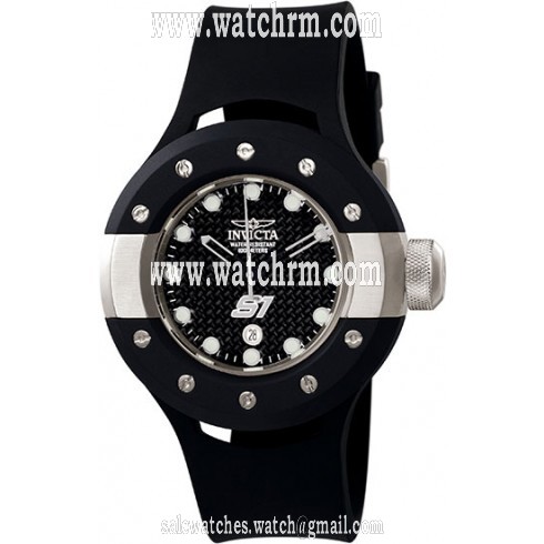 Invicta S1 Black Dial Polyurethane Men's Watch 1942