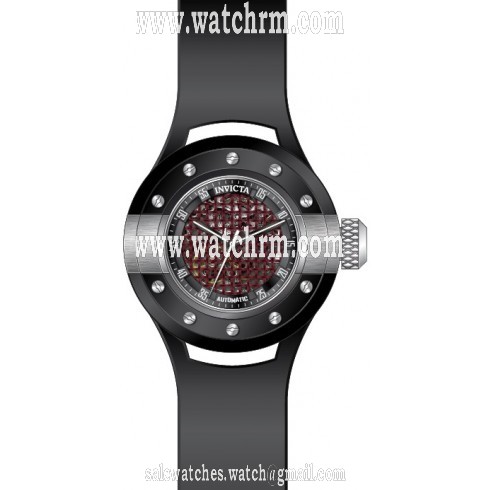 Invicta S1 Rally Automatic Red Dial Black Polyurethane Men's Watch 20102
