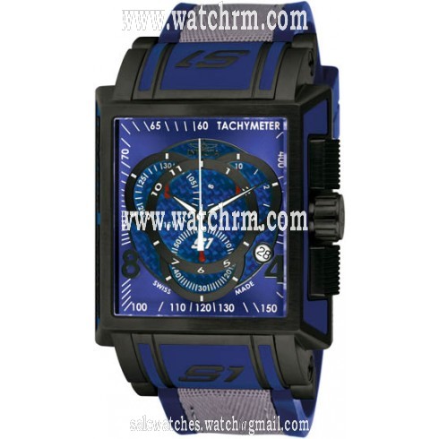 Invicta S1 Rally Chronograph Blue Dial Stainless Steel Men's Watch 11696
