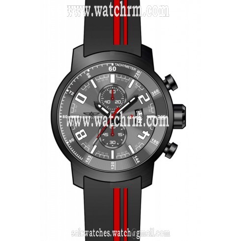 Invicta S1 Rally Chronograph Grey Dial Black Silicone Men's Watch 20218