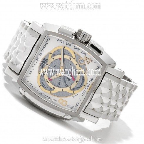 Invicta S1 Rally Chronograph Silver Dial Stainless Steel Men's Watch 10558