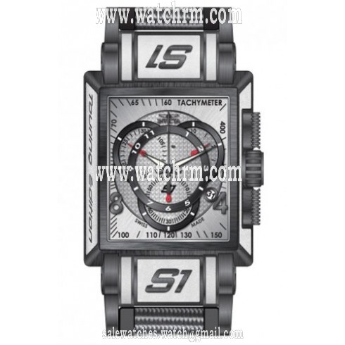 Invicta S1 Rally Chronograph Silver-tone Carbon Fiber Dial Gunmetal PVD Men's Watch 13922