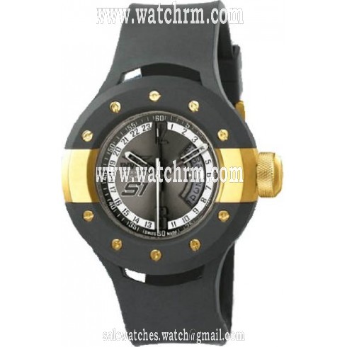 Invicta S1 Rally Grey Dial Grey Rubber Men's Watch 11983