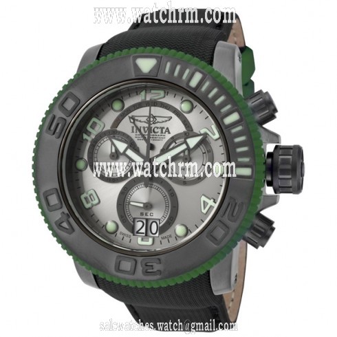 Invicta Sea Hunter Chronograph Grey Dial Men's Watch 10718