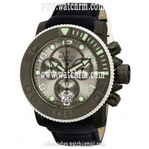 Invicta Sea Hunter Chronograph Silver Dial Men's Watch 10722