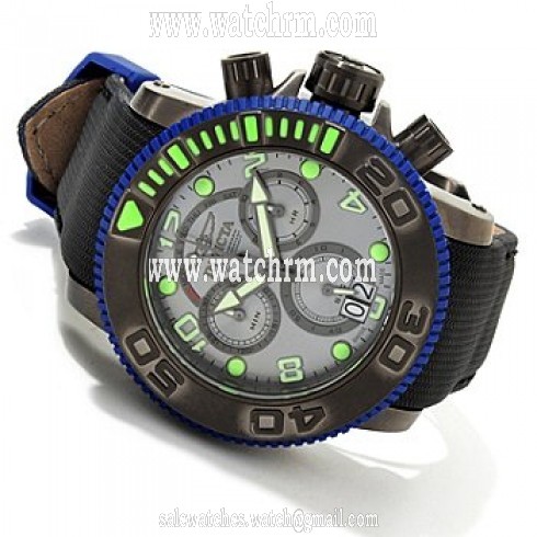 Invicta Sea Hunter Swiss Chronograph Grey Dial Men's Watch 10716