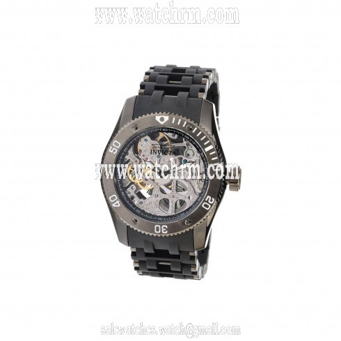 Invicta Sea Spider Mechanical Skeleton Dial Gunmetal-Plated Men's Watch 10354
