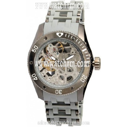 Invicta Sea Spider Skeleton Dial Gunmetal-Plated Steel Men's Watch 10355