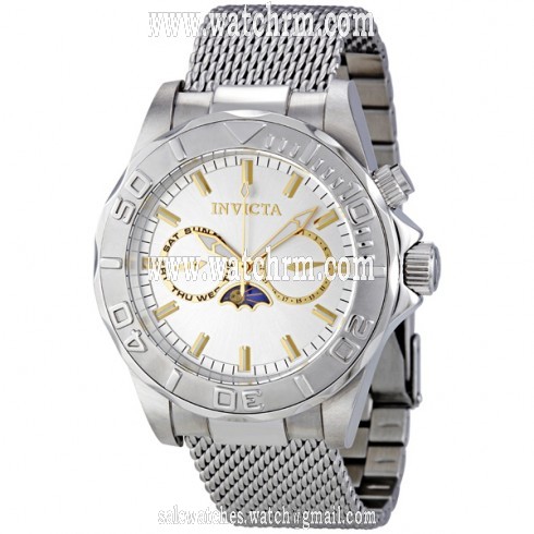 Invicta Sea Wizard Mesh Bracelet Men's Watch 10595