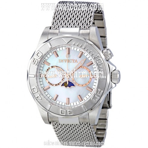 Invicta Sea Wizard Mesh Bracelet Men's Watch 10596