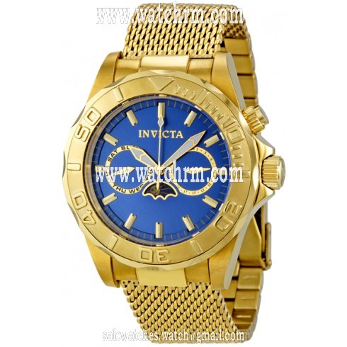 Invicta Sea Wizard Mesh Bracelet Men's Watch 10598