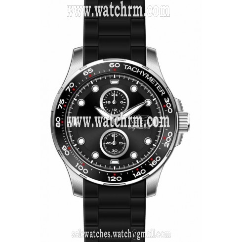 Invicta Signature Black Dial Back Rubber Men's Watch 7081