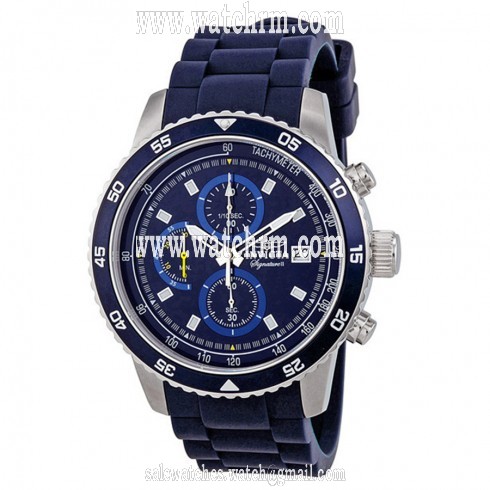 Invicta Signature II Chronograph Blue Dial Men's Watch 7395