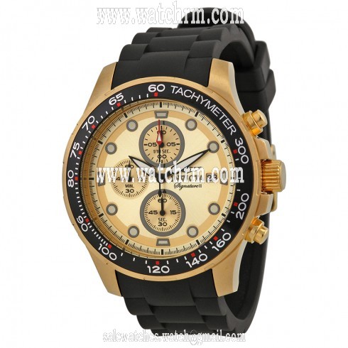 Invicta Signature II Chronograph Gold-tone Men's Watch 7373