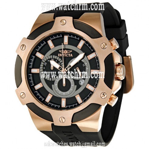 Invicta Signature II Chronograph Rose Gold-tone Men's Watch 7344
