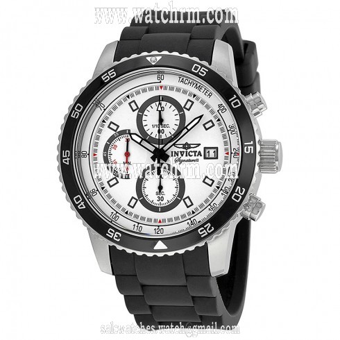Invicta Signature II Chronograph White Dial Men's Watch 7396