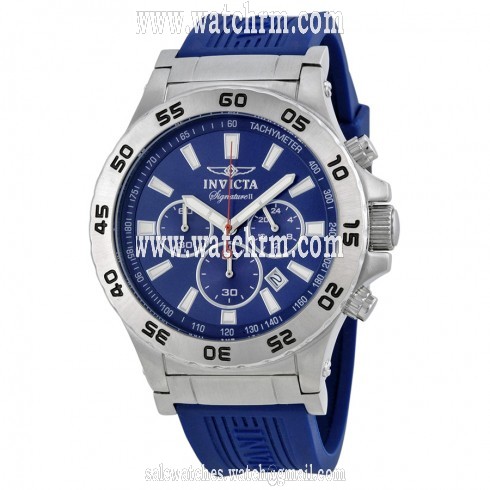 Invicta Signature II Ralford Chrono Blue Dial Men's Watch 7443