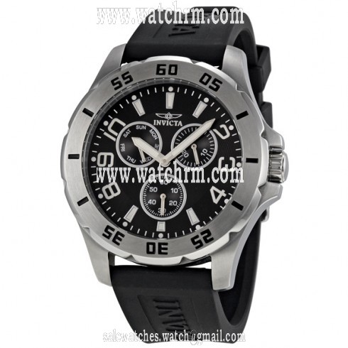 Invicta Specialty Black Dial Multifunction Men's Watch 1808