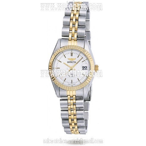 Invicta Specialty Camelot White Dial Two-tone Ladies Watch 8954