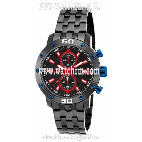Invicta Specialty Chronograh Black Dial Gunmetal Ion-plated Men's Watch 18183
