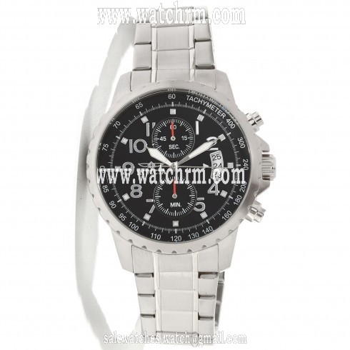 Invicta Specialty Chronograph Black Dial Stainless Steel Men's Watch 13783