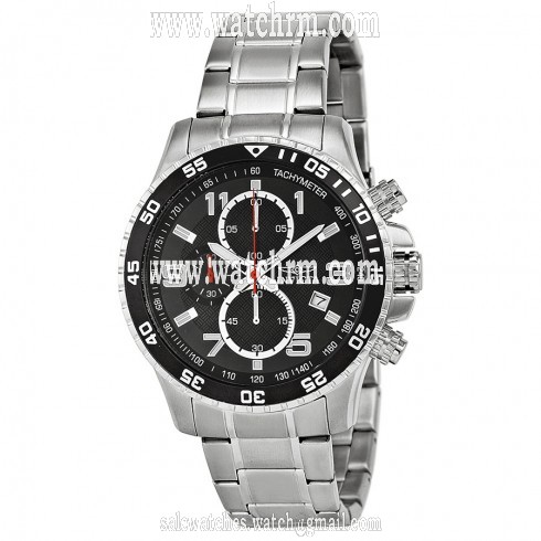 Invicta Specialty Chronograph Black Dial Stainless Steel Men's Watch 14875