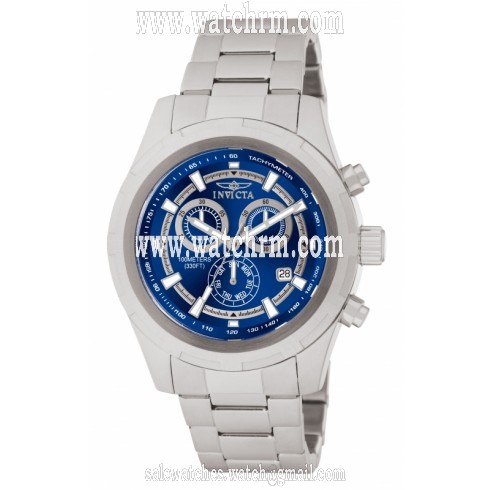 Invicta Specialty Chronograph Blue Dial Stainless Steel Men's Watch 1560