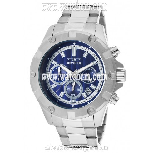 Invicta Specialty Chronograph Blue Dial Stainless Steel Men's Watch 15603