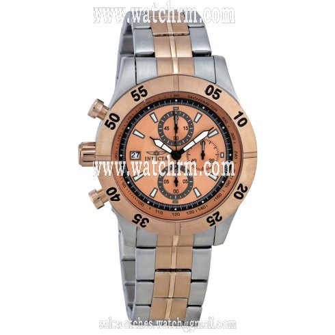 Invicta Specialty Chronograph Champagne Dial Two-tone Steel Men's Watch 11277