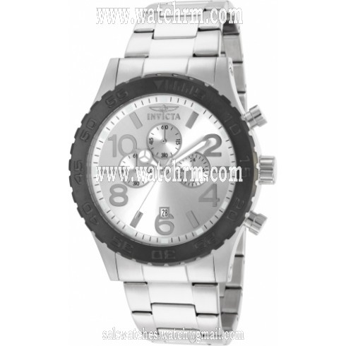 Invicta Specialty Chronograph Silver Dial Stainless Steel Men's Watch 15159