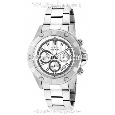 Invicta Specialty Chronograph Silver Dial Stainless Steel Men's Watch 15602