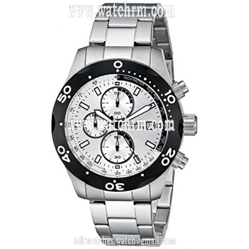 Invicta Specialty Chronograph Silver Dial Stainless Steel Men's Watch  17749