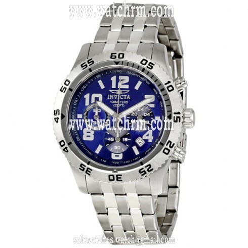 Invicta Specialty Chronograph Tachymeter Stainless Steel Men's Watch 1489
