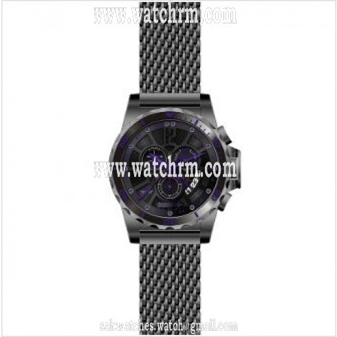 Invicta Specialty GMT Multi-Function Black Dial Stainless Steel Men's Watch 80273