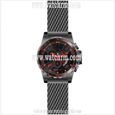 Invicta Specialty GMT Multi-Function Black Dial Stainless Steel Men's Watch 80275