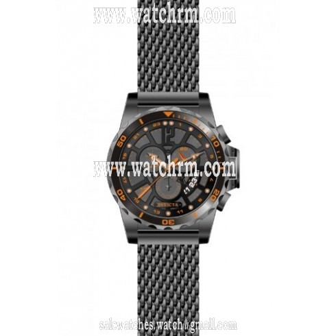 Invicta Specialty GMT Multi-Function Grey Dial Stainless Steel Men's Watch 80272
