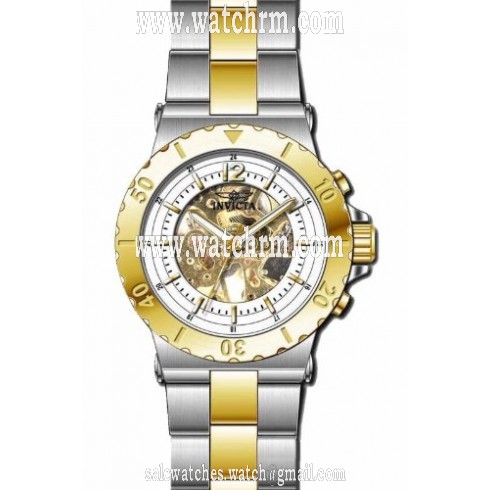 Invicta Specialty Mechanical Silver Dial Two-tone Men's Watch 17242